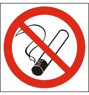 zakaz palenia tytoniu folia samoprzylepna